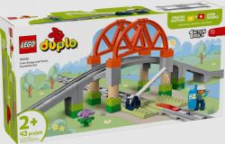 LEGO DUPLO - ENSEMBLE D'EXTENSION DE PONT ET DE RAILS DE TRAIN #10426 (0125)